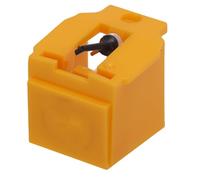 Generic Aguja para Tocadiscos para ATN91, AT PL50 PL300 LP2D, PS LX350 LX200, Repuesto de Agujas Cónicas para Tocadiscos de 0,6 Mil, Amarillas