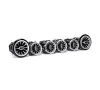 Generic Ajuste de Aire Turbo LED para Kit de Luz de Ventilación para Clase E W213 C238 2017-2021, Elegante Actualización de Salida de Turbina LED Frontal para Interior del Automóvil