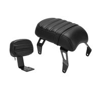 Generic Ajuste de Cuero de Primera Calidad para Pasajeros Traseros para Kits de Respaldo de Asiento, Ajuste de Repuesto para Indian Bobber 2018-2023, Cómodo Cojín y Soporte para Conducción, Fácil