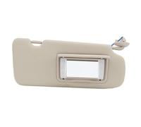 Generic Ajuste Delantero Derecho para Visera Parasol Beige Duradero y Efectivo para 2017-2022 1x