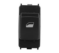 Generic Ajuste Eléctrico para el Botón del Interruptor de Control del Regulador de Ventana Principal Plástico Duradero Negro 4,8x4,3 Cm Apto para 207 y Apto para