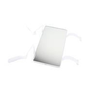 Generic Ajuste para Automóvil para Espejo de Tocador con Visera Solar con Imagen Clara para Mayor Seguridad y Retoques Rápidos, Ajuste Universal para la Mayoría de los Vehículos, Vidrio de Alta