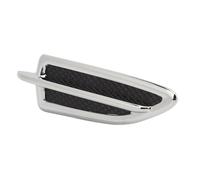 Generic Aleta Guardabarros Delantera Cromada Apta para Moldura de Ventilación Embellecedor de Inserción Elegante y Duradero para Escape 2013-2016 Fácil Instalación 1 Pieza (Bien)