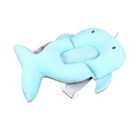 Generic Alfombrilla de Soporte para Bañera de bebé, Cómodo Asiento de Baño con Protección de la Columna Vertebral para Ducha de Recién Nacido, Soporte de Asiento de Baño de bebé de Ballena Azul de