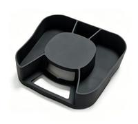 Generic Alfombrilla Organizadora de Almacenamiento para Freidora, Almohadilla de Silicona para Crispi Pro AS101CY AS101DG AS101LG, Accesorios de Cocina Fáciles de Limpiar, Negro, 1 Unidad (BLACK)