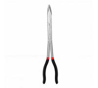 Generic Alicates de Punta de Aguja de Doble Articulación de 13 Pulgadas con Curva de 45 Grados para Llegar a áreas Estrechas y Piezas Pequeñas, Acabado Duradero de Acero Al Carbono