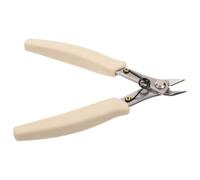 Generic Alicates para Decoración de Uñas de Alta Tenacidad, Cortaúñas para Adornos de Uñas, Herramienta Portátil Color Crema para Quitar Gemas y Cadenas, Accesorios para Manicura