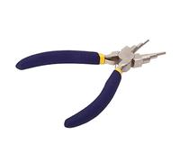 Generic Alicates para Hacer Fianzas de 6 Pasos Alicates para Doblar Alambre de Acero Al Carbono Duraderos para Fabricación de Joyería para Entusiastas de la Ingeniería de Alambre