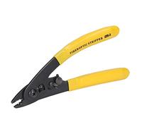 Generic Alicates Pelacables Ergonómicos Antideslizantes con Orificio de 3 Puertos Herramienta de Ahorro de Mano de Obra para Pelado de Fibra óptica de PVC para Pelado de Cables de 0,9 Mm a 3 Mm