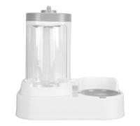 Generic Alimentador Automático de Agua de Gato, Exención de Agua de Alimentos de Gran Capacidad (Grey)