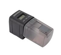 Generic Alimentador Automático Eléctrico para Peces, Dispensador Automático de Alimentos para Peces para Acuario, Adecuado para una Variedad de Alimentos para, Mantiene los Secos, 4 Tomas por Día