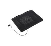 Generic Almohadilla de Refrigeración para Ordenador Portátil, Soporte de Ventilador Grande Silencioso para Portátil de 14", Base Ergonómica para Juegos para Usuarios de Oficina en Casa (Black)