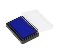 Generic Almohadilla de Tinta para Huellas de bebé, Kit de Fácil Limpieza Seguro y No Tóxico para Bebés y Mascotas, Recuerdos Alegres para Bebés Reutilizables de 3,7x2,6x0,9 Pulgadas (Tinta azul)