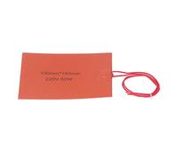 Generic Almohadilla Térmica de Banda Aislada con Calentador de Tambor Industrial de 220V y 50W con Material de Silicona, para Tanques y Tuberías