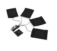 Generic Almohadilla Térmica Eléctrica de Tela Impermeable con Tres Engranajes para Comodidad en Invierno en Chaquetas, Calentadores y, Juego de 16x12cm