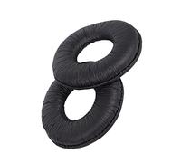 Generic Almohadillas de Espuma de Cuero de Repuesto para Auriculares MDr ZX110 V150 V250 V300, Cómodas Almohadillas Acolchadas para Uso Prolongado, 2 Piezas Izquierda y Derecha para Ventiladores