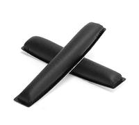 Generic Almohadillas de Espuma Suave y Cuero para Diadema para Auriculares PX80 PX100 PX100ii PX200 Reemplazo Fácil Instalación para Mayor Comodidad e Higiene Paquete de 2 (Black)