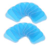 Generic Almohadillas de Gel de Repuesto para Estimulador de Entrenador ABS, Duraderas y Ligeras para Tóner EMS, Cinturón Recortador de Cintura para Entrenador ABS, 20 Piezas