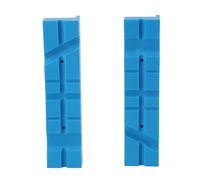 Generic Almohadillas de Mandíbula de Tornillo Protector Magnético Duradero para Carpintería, Ajuste Universal para Trabajos de Acero, Aluminio, Cobre y Madera, Accesorio de Mandíbula de Tornillo de