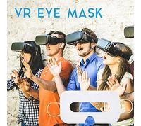 Generic Almohadillas de Protección 3D VR Parche Ocular Universal para 2 Vive/Pro, Parches Oculares VR No Tejidos Transpirables Negros para Protección de la Higiene Personal (G