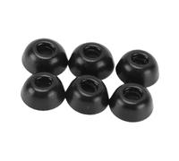 Generic Almohadillas de Repuesto de Espuma Viscoelástica, Ajuste Seguro, Cancelación de Ruido para Auriculares Inalámbricos Bluetooth iOS Pro 3 para Entrenamientos, Tamaños S/M/L (Black)