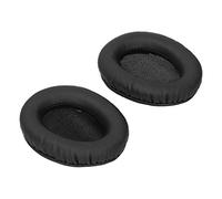 Generic Almohadillas de Repuesto para Auriculares de Espuma Viscoelástica Suave para KHX-HSCP Cloud II Experiencia Auditiva Cómoda 2 Unidades (Cuero Negro)