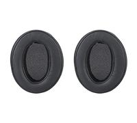 Generic Almohadillas de Repuesto para Auriculares Momentum 1.0/2.0 Almohadillas de Espuma con Bloqueo de Ruido Premium para Audiófilos y Jugadores Par de Cuero (Black)