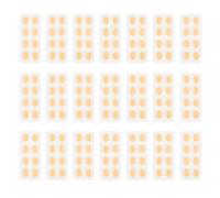 Generic Almohadillas Nasales Autoadhesivas para Gafas 80 Pares Espuma EVA Antideslizante Color Beige 1 MM Protectores Nasales Cómodos para Sol Uso Doméstico