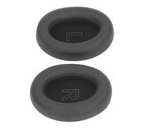 Generic Almohadillas para Auriculares, Cuero Proteico Suave Elástico Ajuste Esponja de Espuma Viscoelástica de Alta Densidad Insonorización Efectiva Almohadillas para Auriculares para (Black)