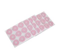 Generic Almohadillas para Callos de Espuma de Látex a Prueba de Abrasión para Protector de Pies, Cojín de Maíz Rosa Suave Resistente Al Desgaste para Parche de Callos de Pies, Pegatinas de Maíz de 6