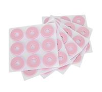 Generic Almohadillas para Callos de Espuma Elástica Suave para Protector de Pies, Parche para Maíz para Pies Resistente Al Desgaste, Cojín de Maíz Rosa para Mujeres, Material de Látex (redondo rosa S)