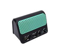 Generic Altavoz de Amplificador de Guitarra DK, 30 Modos de Batería de Overgadía Limpia Efectos del Amplificador Reverbio, Entrada Aux para Práctica de Guitarra Eléctrica