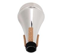 Generic Amortiguador de Trompetas, Alta Elasticidad, Instalación Simple, Buena Atracción, Material de ABS, Cazador de Trompetas para Instrumentos de Viento (SILVER)