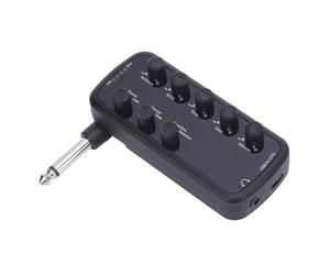 Generic Amplificador de Auriculares de Graves con Múltiples Efectos, Recargable por USB, Eco, Reverberación, Coro, Trémolo para Músicos, Celda de Litio (integrada)