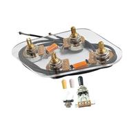 Generic Amplificador de Guitarra Eléctrica Precableado con Control de Tono Y Volumen 2T2V, Potenciómetros Grandes de 500K Y Selector de 3 Posiciones.