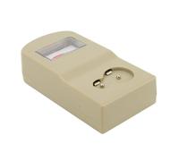 Generic Analizador de Pilas de Botón Herramienta de Prueba Rápida para Baterías de 1,5 V 3 V Probador de Pilas de Reloj Compacto y Portátil Esencial para el Mantenimiento de la Batería Material ABS