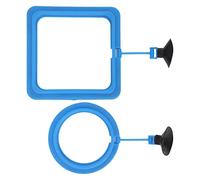 Generic Anillo de Alimentación para Peces, Alimentador de Alimentos Flotante para Peces de Acuario Seguro para Comedores Quisquillosos, Prevención del Acoso de para Peceras, Material de PVC No Tóxico