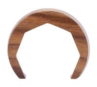 Generic Anillo de Cabezal de Grupo para Máquina de café, Protector Térmico de Madera de Nogal de Primera Calidad para Modelos E61, Repuesto Compatible, 1 Unidad