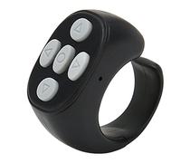 Generic Anillo de Control Remoto Bluetooth Preciso, Ligero, Volteador de Páginas, Selfie para una Nueva Aplicación de Lectura de Libros, Compatible con iOS 15,0, Material ABS