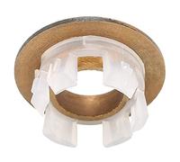 Generic Anillo de Desbordamiento de Fregadero de Alta Adherencia con Buena Resistencia a la Corrosión, Larga Vida útil, Adecuado para Todo Tipo de Ollas de Cerámica y Cubiertas de Drenaje de (Bronce