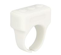 Generic Anillo de Desplazamiento Bluetooth Clicker Control Remoto Compacto para Grabación de Vídeo Selfies y Cambio de Página para iOS Plástico (Beige)