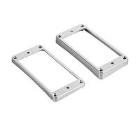 Generic Anillo de Montaje de Pastilla de Doble Bobina de Metal Versátil para una Fácil Instalación, Adecuado para Principiantes, 2 Piezas