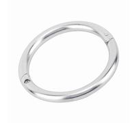 Generic Anillo de Nariz de Ganado de Acero Inoxidable de Primera Calidad, Herramienta Fuerte de Anillo de para Manejo de Ganado, Diámetro Interior de 7,7 Cm (Medio)