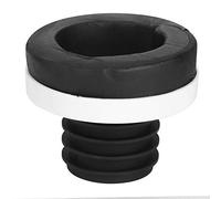 Generic Anillo de Sellado de Brida para Urinario Conector de Desodorante a Prueba de Fugas para Urinarios de Pared/piso Caucho 2.6"para Hombres Arcilla PP Instalación Manual, Accesorios para Inodoro