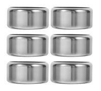 Generic Anillos Antigoteo Diseño Elegante y Fácil de Usar para Botella de Vino de Acero Inoxidable, Pack de 6 Piezas para Hogar y Restaurantes