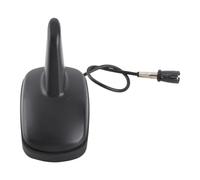 Generic Antena de Radio Am FM con Aleta de Tiburón para Techo de Coche, Apta para Vehículos Seat, Antena de Estilo Deportivo, Fácil de Instalar, a Prueba de Golpes, Negra