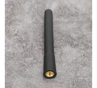 Generic Antena de Radio Automática Antena de Señal Am/FM Negra Duradera para Vehículos con Montaje en Espiral Aluminio de Calidad 14 X 96 Mm 1 Pieza