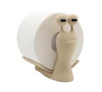 Generic Apertura ojos caracoles titular de papel higiénico titular de toalla de papel de dibujos animados decoración del hogar regalo dulce baño tocador titular de rollo decorativo independiente para
