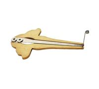 Generic Arpa de Boca: Idea de Regalo: Sonido Hermoso, Creativa, Fácil de Tocar, Instrumento Musical Portátil para Principiantes, Triángulo de Oro