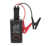 Generic Arrancador de BateríA para Automóvil de 10000 MAh, Elevador de BateríA Portátil de 6 A y 80 W con Luz LED y Compresor de Aire para Automóviles, Camiones, Motocicletas, Barcos,